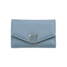 Verde Novčanik ženski manji sa elegantnom kopcom 1433, 15×3×10.5 cm svetlo plava ( 16NZV1433EA )