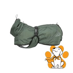 Trixie Explore Thermo XS 25cm, Maslinasta Vodootporna Jakna Za Male Pse