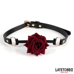 Latetobed Gold Metal Rose Gag Ball
