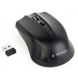 Bežični miš WiFI GEMBIRD MUSW-4B-04 **, 2,4GHz opticki USB 800-1600Dpi black 99mm