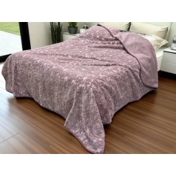 Ćebe Merinos 220x240cm A6 Cvet Ljubičasta boja ( VLK000396-A6cvet )