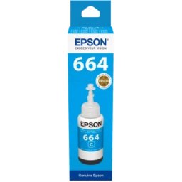 Epson T6642 EcoTank cyan ink bottle ( C13T66424A )
