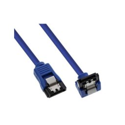 E-green s-ata 0.5m pod uglom plavi Kabl ( 55946 )