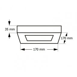 LED PANEL N/Z KNS5-12W 6500K