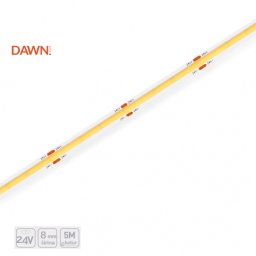 DAWN LED TRAKA HL COB NW 24V IP20 (5met, 9.6W/m, 8mm)