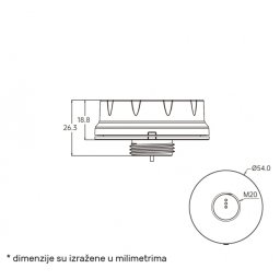 DAWN SENZOR HBB IP65