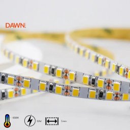 DAWN LED TRAKA HL 2835-120-W 12V IP20 (5met, 9.6W/m, 5mm)