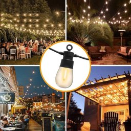 Solarni LED niz 6.5 m, 10 sijalica