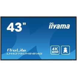 Iiyama LH4375UHS-B1AG 43" 4K UHD Professional Digital Signage 24/7 display