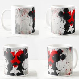 Keramicka šolja Ljubav Mickey Mouse
