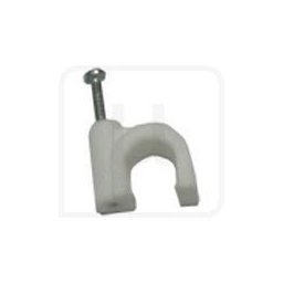 Kablovska obujmica sa ekserom 8mm za UTP kabl, Cable Clips – Obujmice za kabl 8mm