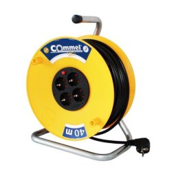 Commel kabl sa motalicom pvc bubanj 280mm monofazna 40m h05vv-f 3g1,5 ( c0956 )