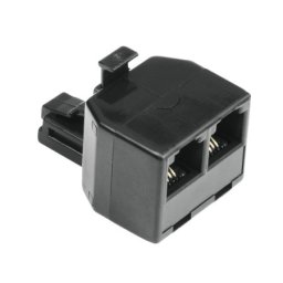Hama adapter modularni muški 6p4c na 2x ženski 6p4c ( 44856 )
