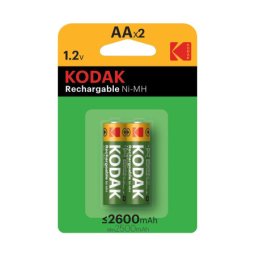 Kodak punjive baterije aa 2600 mah, 2 kom u pak ( 30955080 )