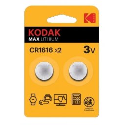 Kodak max lithium baterija cr1616, 2 kom ( 30417748 )