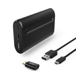 Hama x7 power pack, 7800 mah, crni + tip c adapter ( 178982 )