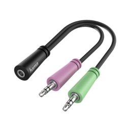 Hama audio adapter 2x3-pin 3.5mm (m)na 4-pin 3.5mm (z) ( 200351 )