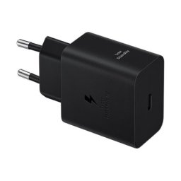 Samsung univerzalni adapter tip-c pd 45w, crni ta only, w/o cable ( ep-t4511-nbe )