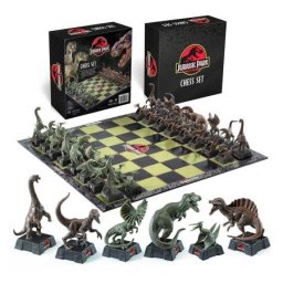 Noble Collection Universal - Jurassic Park Chess Set ( 072200 )