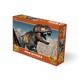PUZZLE 3D 100 PCS TYRANNOSAURUS REX 31x23cm 10797