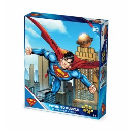PUZZLE 3D 300 PCS DC COMICS SUPERMAN 61x46cm 32705