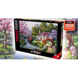 Anatolian Puzzle Spring Cottage In Full Bloom 1500 elemenata ( 145566 )