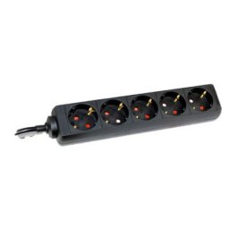 Commel produzni kabl 5 uticnice 16a 3500w crni 1,4m h05vv-f 3g1 ( c232-521 )