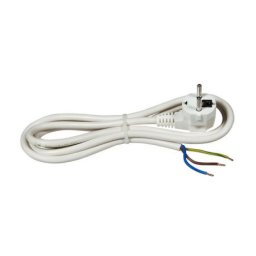 Commel prikljucni kabl 16 a 250 v 3500 w, beli, 2m bulk h05vv-f 3g2,5 ( c0614m )