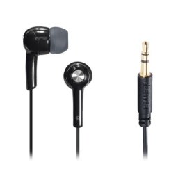 Hama stereo slusalice bubice "gloss", udobne, crne ( 184131 )