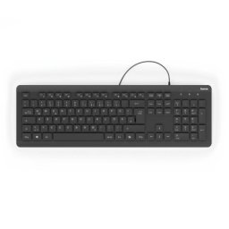 Hama kc-600 vodootporna tastatura sa kablom, crna ( 182682 )