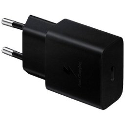Samsung kucni punjac, usb-c 15w + tipc kabl, crni ( ep-t1510-xbe )