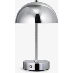 Lampa na baterije fi 16xV25cm hrom