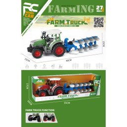 Zeleni traktor sa priključkom ( 653002 )