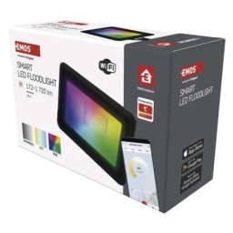 Emos zsw100 Led reflektor gosmart 20w 1720lm rgb+cct dimabilan ip65 ( 3644 )
