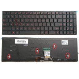 Tastature za laptop Asus FX502 FX502V FX502VD FX502VM FX502VM-AS73 mali enter ( 112067 )