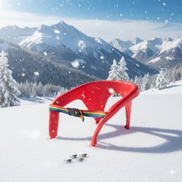 Prosperplast SEAT 3 za Sanke Bezzy - Crvena ( ISEAT3-1788C )