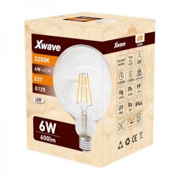 XLED FILAMENT VELIKA E27/6W/600LM/2.200K/230V