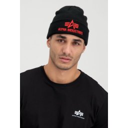 ALPHA INDUSTRIES 3D KAPA BLACK RED