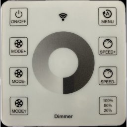 DIMER ZA ADRESABILNE RUNNING DIGITALNE LED TRAKE RF ZIDNI 5 24V 3200 26 MODE