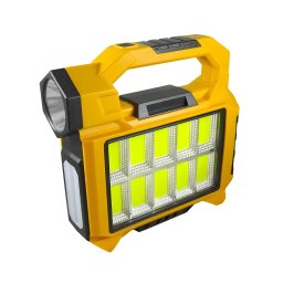 BATERIJSKA PRENOSNA LED LAMPA KAMP SOLARNA ORANGE PROSTO