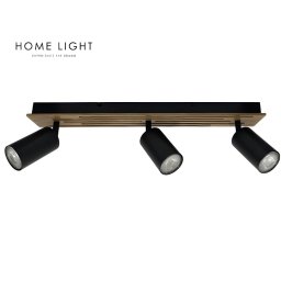 SPOT LAMPA 3XGU10 TALIA 67 CRNA DRVO BBLINK