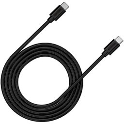 Canyon 100W, 20V 5A, typeC to Type C, 1.2M with Emark, Power wire :20AWG*4C,Signal wires :28AWG*4C,OD4.3mm +- 0.2mm, PVC ,black ( CNS-USBC9
