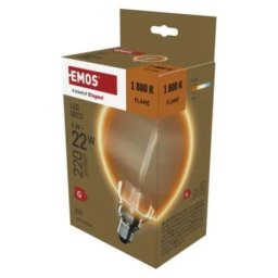 Emos z5bo11 Led sijalica deco g130oa "o" 4w(22w) 220lm e27 flame ww ( 3715 )
