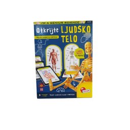 Mali genije edukativna igra otkrijte ljudsko telo Lisciani