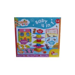 Carotina edukativni set 4 igara Lisciani