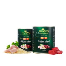 Nuevo - bez žitarica - JUNIOR piletina i govedina 400g