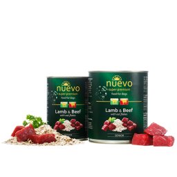 Nuevo - bez žitarica - SENIOR jagnjetina i govedina 400g