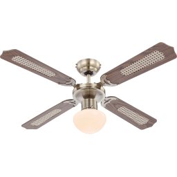 LUSTER VENTILATOR SA SVETLOM 1XE27 CHAMPION 0309 GLOBO
