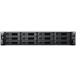 Synology RackStation RS2423+, Rack 2U, 12-bay 3.5''/2.5" SATA HDD/SSD, AMD Ryzen V1780B 4-core 3.35(base)/3.6 (turbo)GHz,8 GB DDR4 ECC UDIM