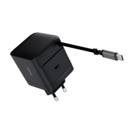 Trust maxo 65w rtrct/2x usb-c/rectractable/0.67m/laptop/tablet/smartphone/crna punjac ( 25805 )